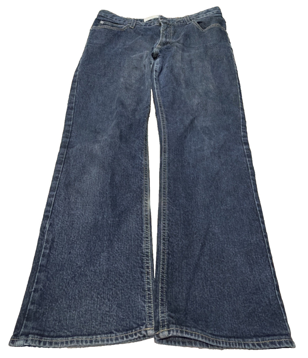 Vintage Gap USA Made Bootcut Stretch Jeans 12 Ankle Y2K